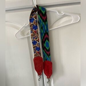 Purse strap.  Reversible.